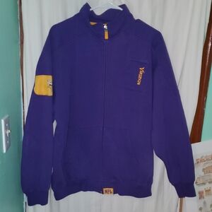 Vintage Y2k NFL Minnesota Vikings Zip Up Sweatshirt